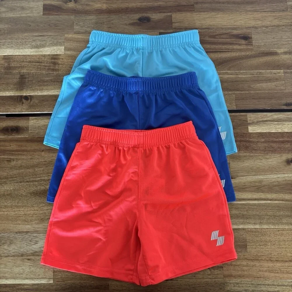 THE CHILDREN'S PLACE Sport Set Of 3 Sporty Shorts‎ Polyester Size 4T Gym School